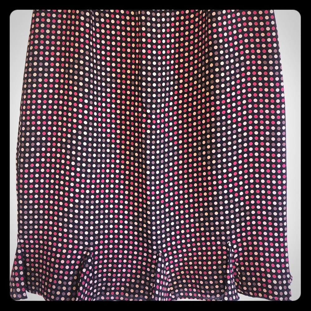 Talbots silk pencil skirt
